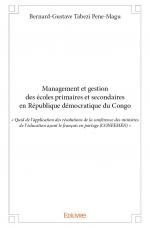 Management et gestion des écoles primaires et secondaires en République démocratique du Congo