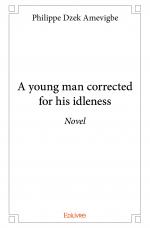 A young man corrected for his idleness