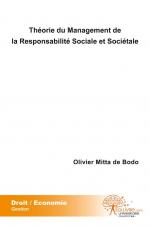 Théorie du Management de la Responsabilité Sociale et Sociétale