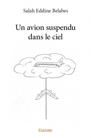 Un avion suspendu dans le ciel