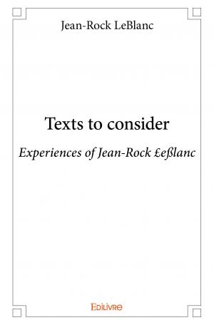 Texts to consider