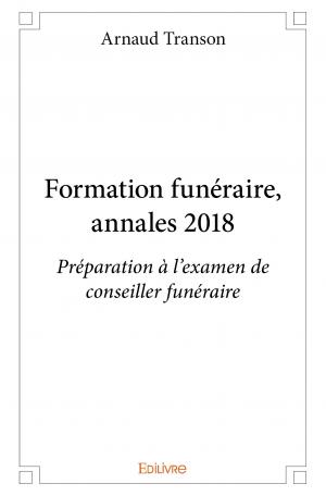Formation funéraire, annales 2018