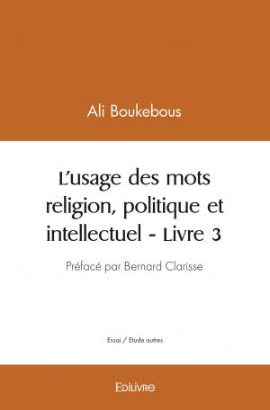 L’usage des mots religion, politique et intellectuel - Livre 3