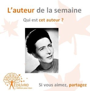 Auteur_de_la_semaine_Simone_de_Beauvoir_Edilivre