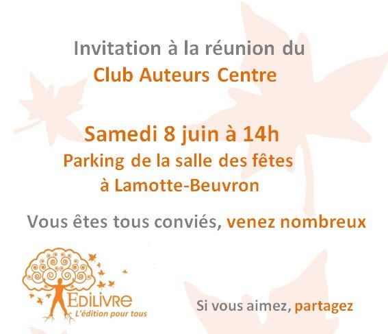 Rencontre_Club_Auteurs_Centre_Edilivre