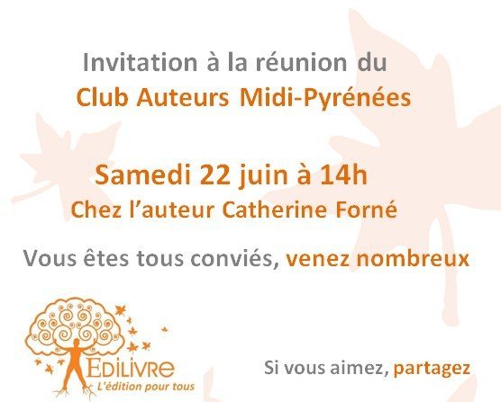 Rencontre_Club_Auteurs_Midi_Pyrénées_Edilivre
