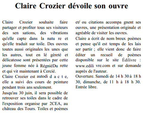 article_Claire_Crozier_Edilivre