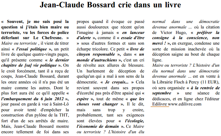 article_Jean_Claude_Bossard_Edilivre