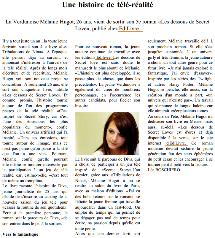 article_Mélanie_Hugot_Edilivre