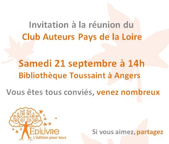 Rencontre_Club_Auteurs_Pays_de_la_Loire_Edilivre