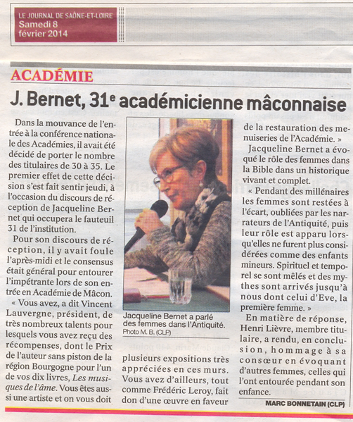 Article_Journal-de-Saône-et-Loire_Jacqueline-Bernet_Edilivre