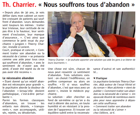 article_Le télégramme_Thierry Charrier_Edilivre
