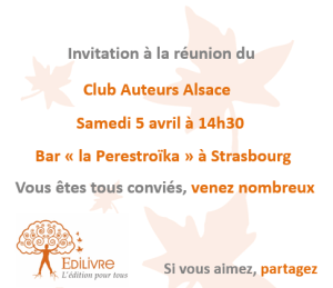 Rencontre_Club_Auteurs_Alsace_Edilivre