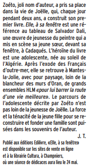 article2_La Charente Libe_Zoéto_Edilivre