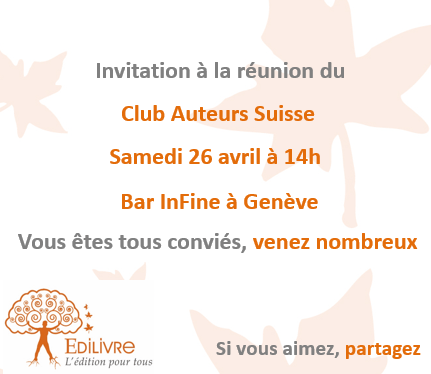 Rencontre_Club_Auteurs_Suisse_Edilivre