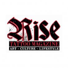 Franck Guillaume dans Rise Tattoo Magazine pour son ouvrage  » De vie à trépas « 