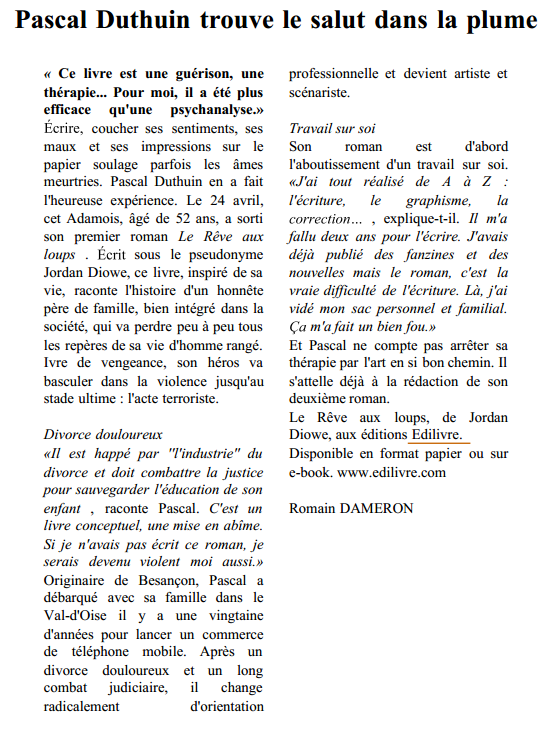 Article_La_Gazette_du-Val_d'Oise_Jordan_Diowe_Edilivre