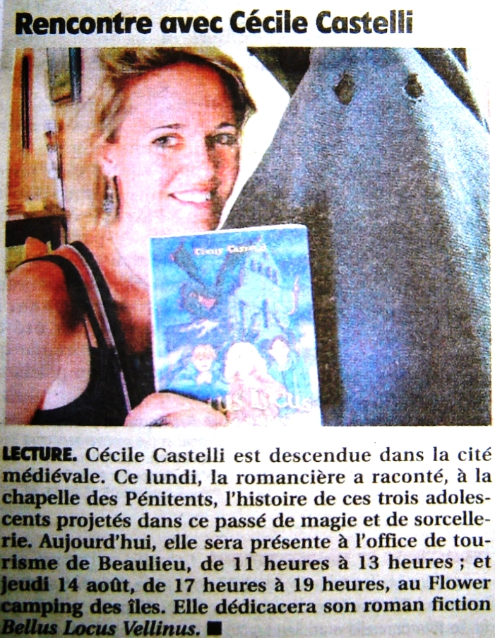 Article_La_Montagne_Cécile_Castelli_Edilivre
