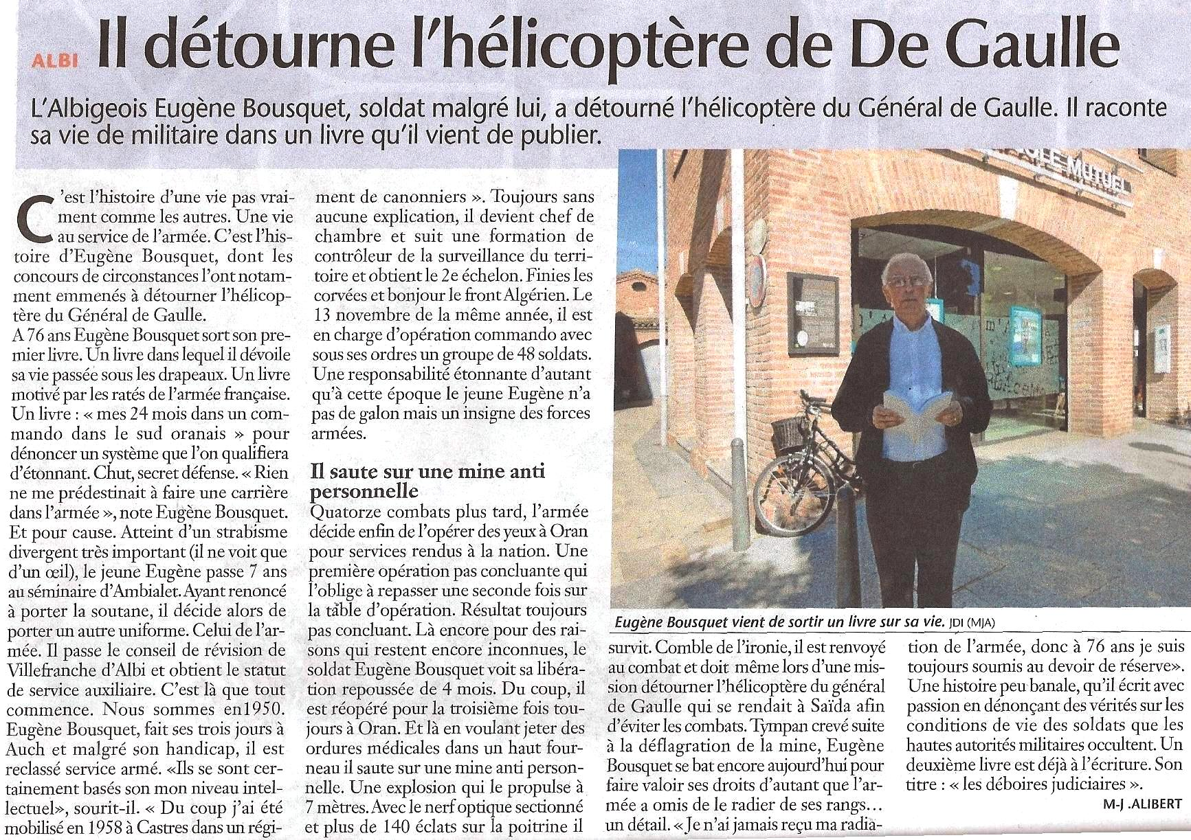 Article_Le_Journal_d_Ici_Eugène_Bousquet_Edilivre