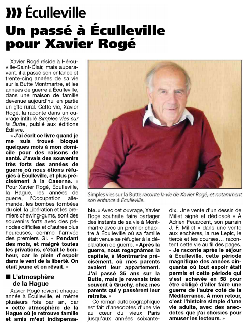 article_La_Presse_de_la_Manche_Xavier_Rogé_2014_Edilivre