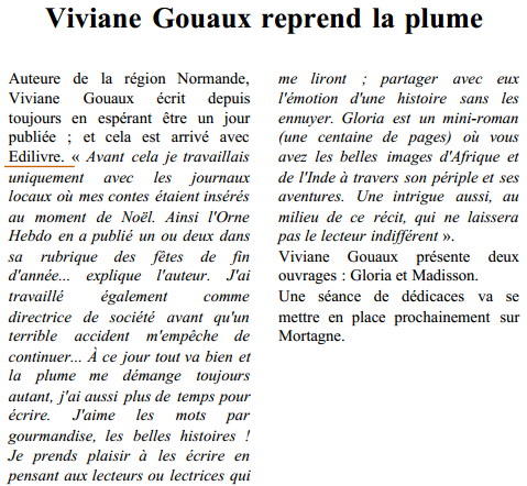 article_Le_Perche_Viviane_Gouaux_2014_Edilivre