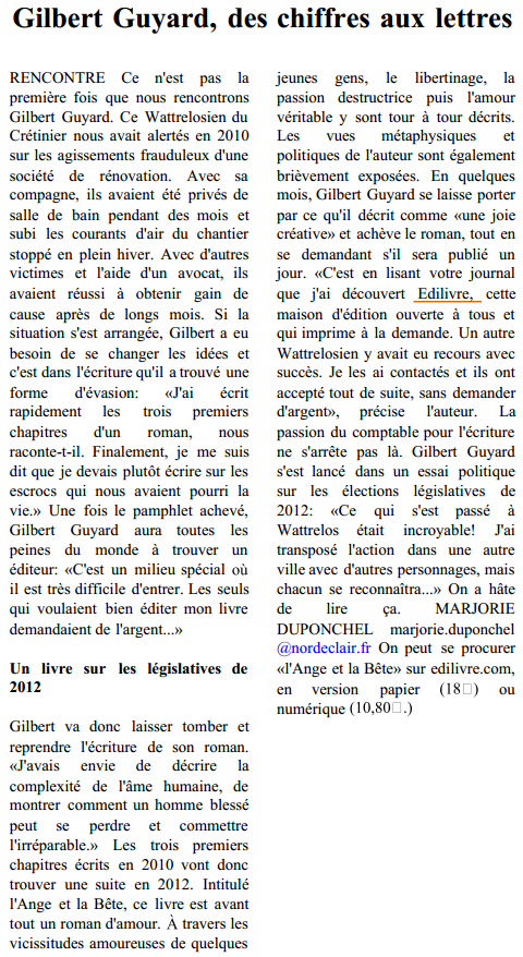 article_Nord_éclair_Gilbert_Guyard_2014_Edilivre