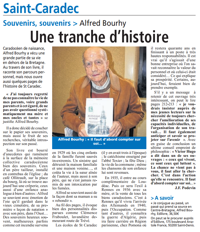 article_Le_Courrier_Independant_Alfred_Bourhy_2014_Edilivre
