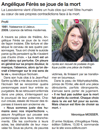 article_Ouest_France_Angelique_Feres_2014_Edilivre