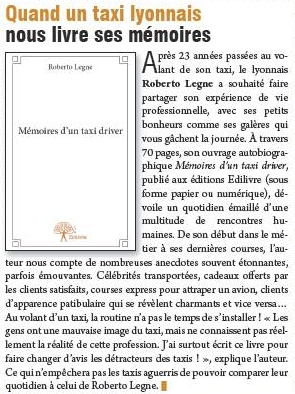 article_Officiel_du_Taxi_Roberto_Legne_2014_Edilivre