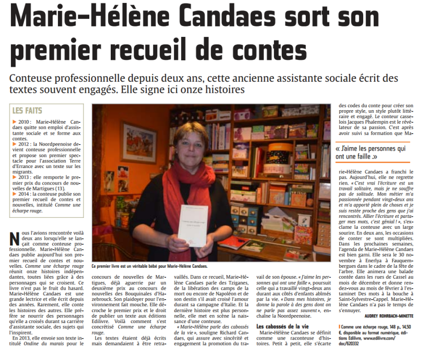 article_L_Indicateur_Flandres_Marie_Helene_Candaes_Delafosse_2014_Edilivre