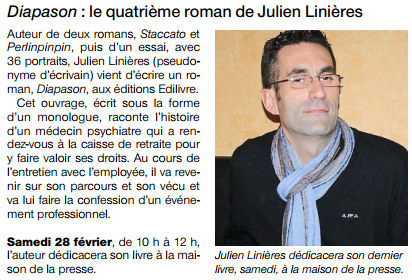 article_Ouest_France_Julien_Linières_2015_Edilivre