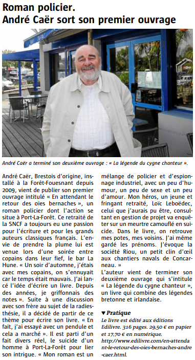 article_Télégramme_André_Caër_2015_Edilivre