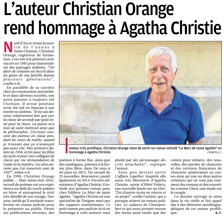 article_La_Provence_Christian_Orange_2015_Edilivre