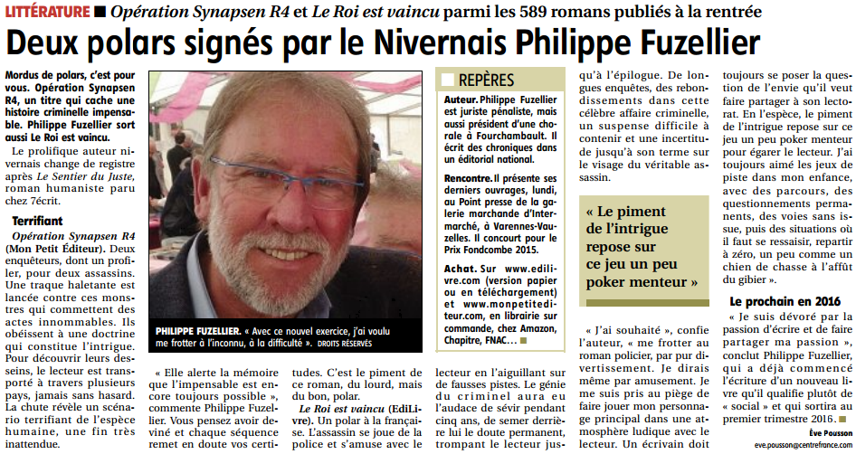 article_Le_Journal_du_Centre_Philippe_Fuzellier_2015_Edilvire