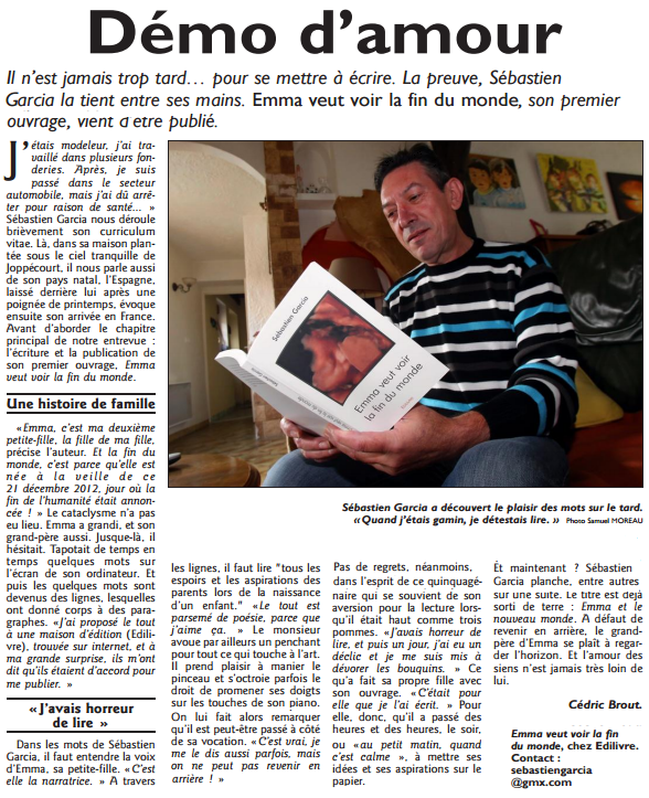 article_Le_Républicain_Lorrain_Sébastien_Garcia_2015_Edilivre
