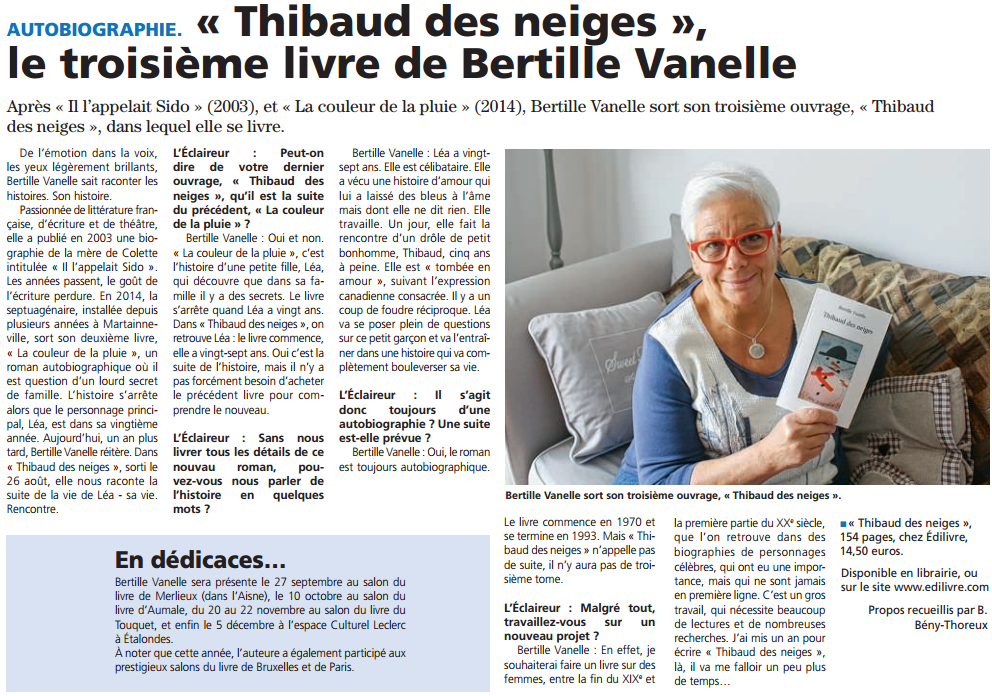 article_L_Eclaireur_Bertille_Vanelle_2015_Edilivre