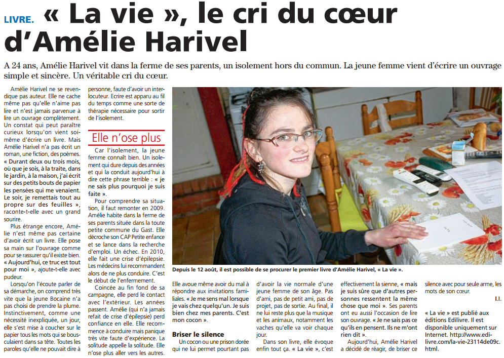article_La_Voix_Le_Bocage_Amélie_Harivel_2015_Ediivre