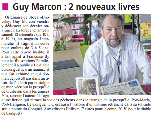 article_La_Gazette_du_Centre_Morbihan_Guy_Marcon_2015_Edilivre