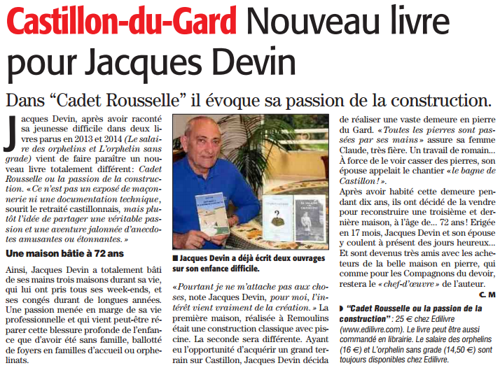article_Midi_Libre_Jacques_Devin_2015_Edilivre