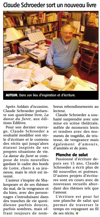 article_L'Yonne_Républicaine_Claude_Schroeder_2016_Edilivre