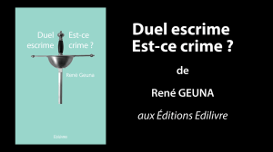 bande_annonce_de_duel_escrime_est_ce_crime_Edilivre