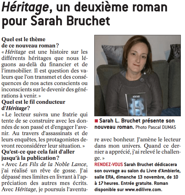 article_LeProgrès_SarahBruchet