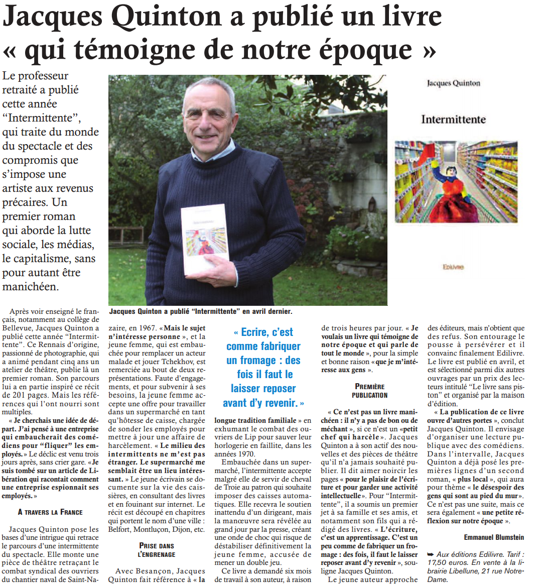 article_LesInfosPaysdeRédon_Jacques Quinton