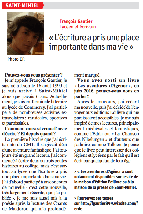 article_Est Républicain_François Gautier