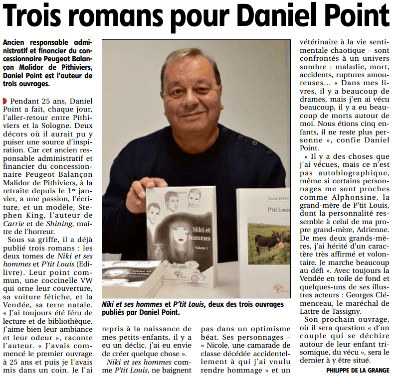 article_LeCourrierduLoiret_Daniel Point