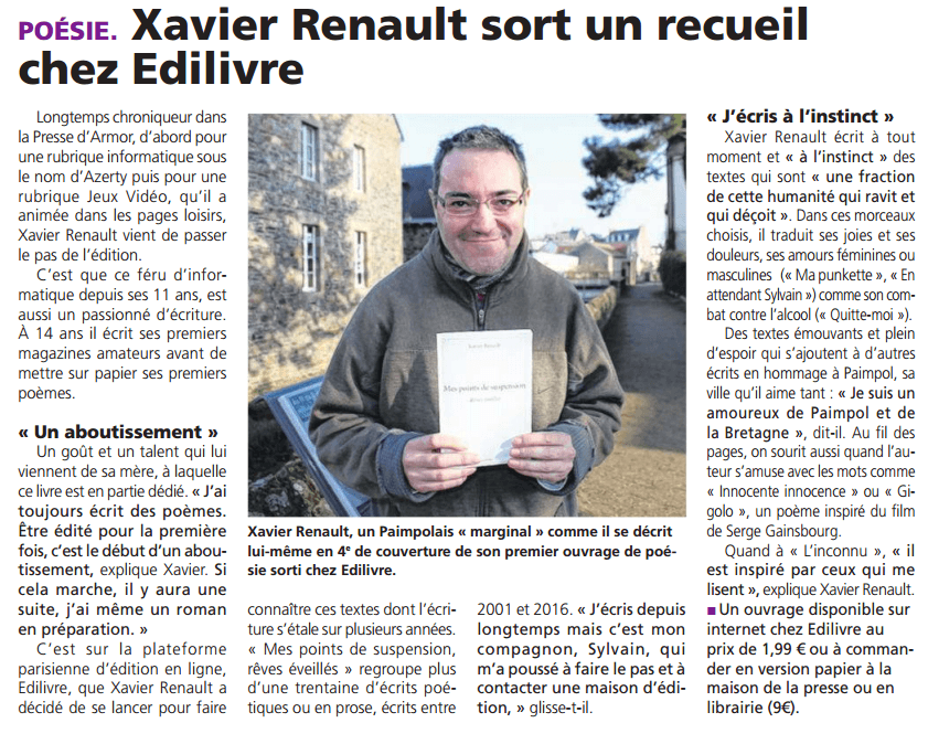 article_La Presse d'Armor_Xavie Renault