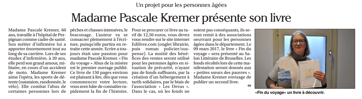 article_Le Petit Journal_Pascale Kremer