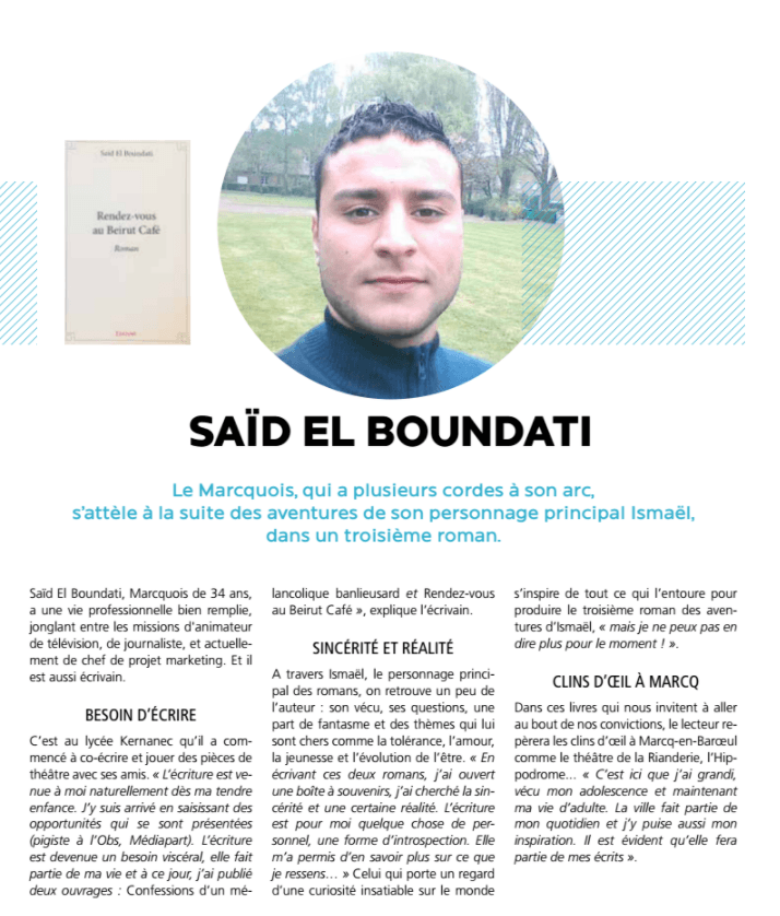 article_Images de Marcq_Saïd El Boundati_2017_Edilivre