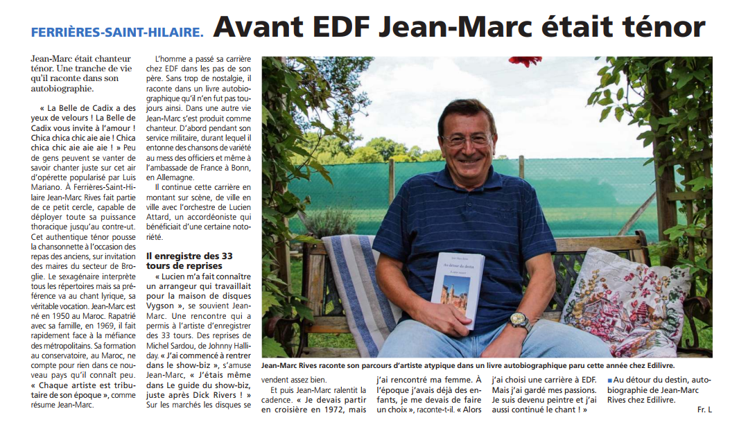 Article_L' Eveil Normand _Jean-Marc Rives_2017_Edilivre