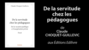 bande_annonce_de_la_servitude_des_pedagogues_Edilivre